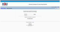 Desktop Screenshot of amenacampus.net